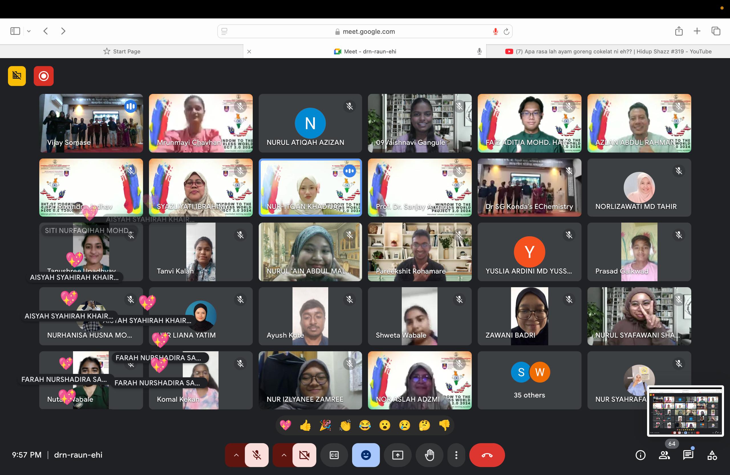 UiTM Kedah Branch Malaysia reignites intercultural spirit with virtual project with K.J. Somaiya College, Maharashtra, India